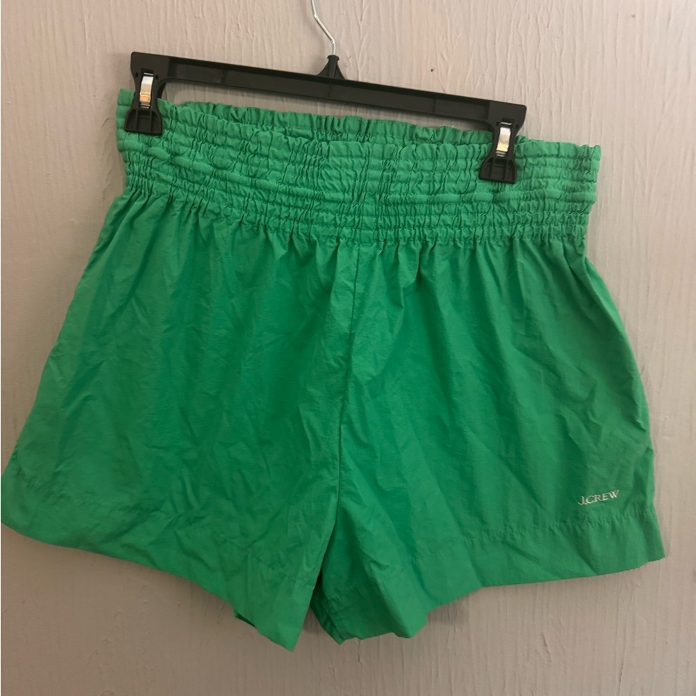 J. Crew Women's Vibrant Green Athletic Shorts